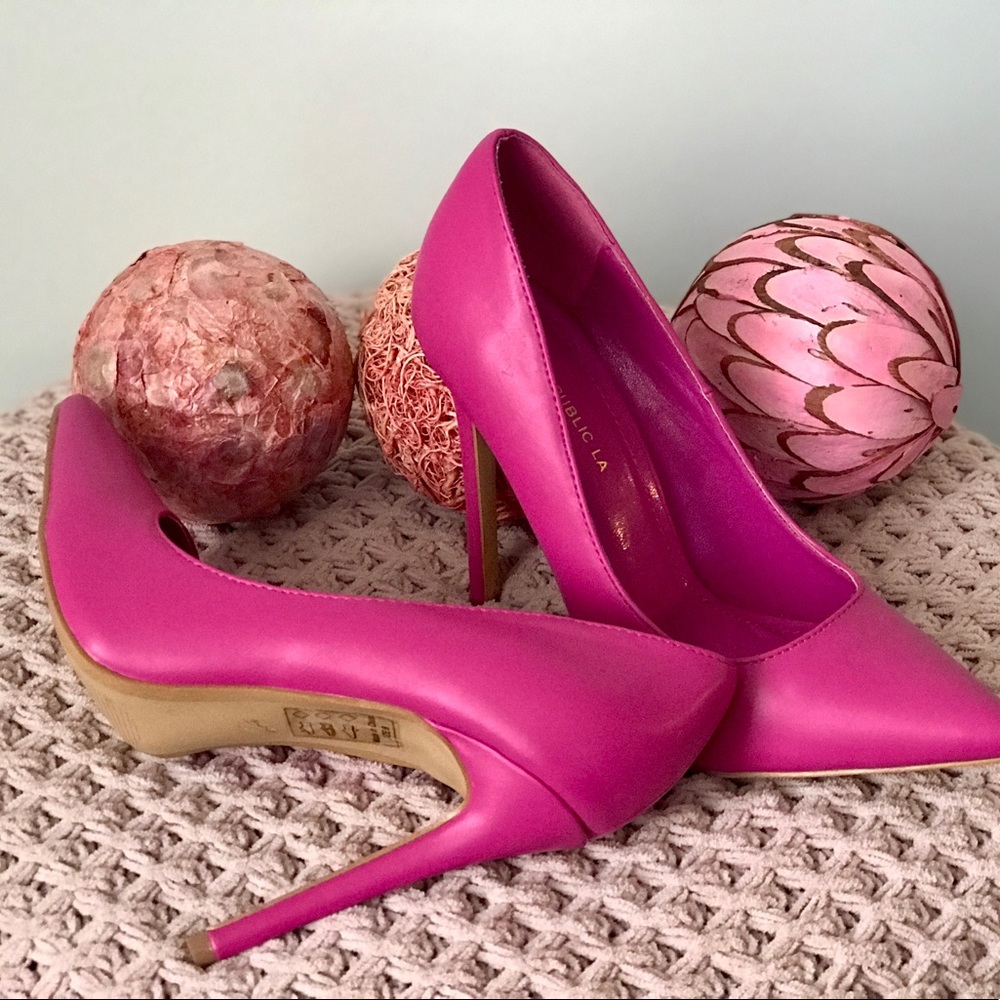 Pink stilettos